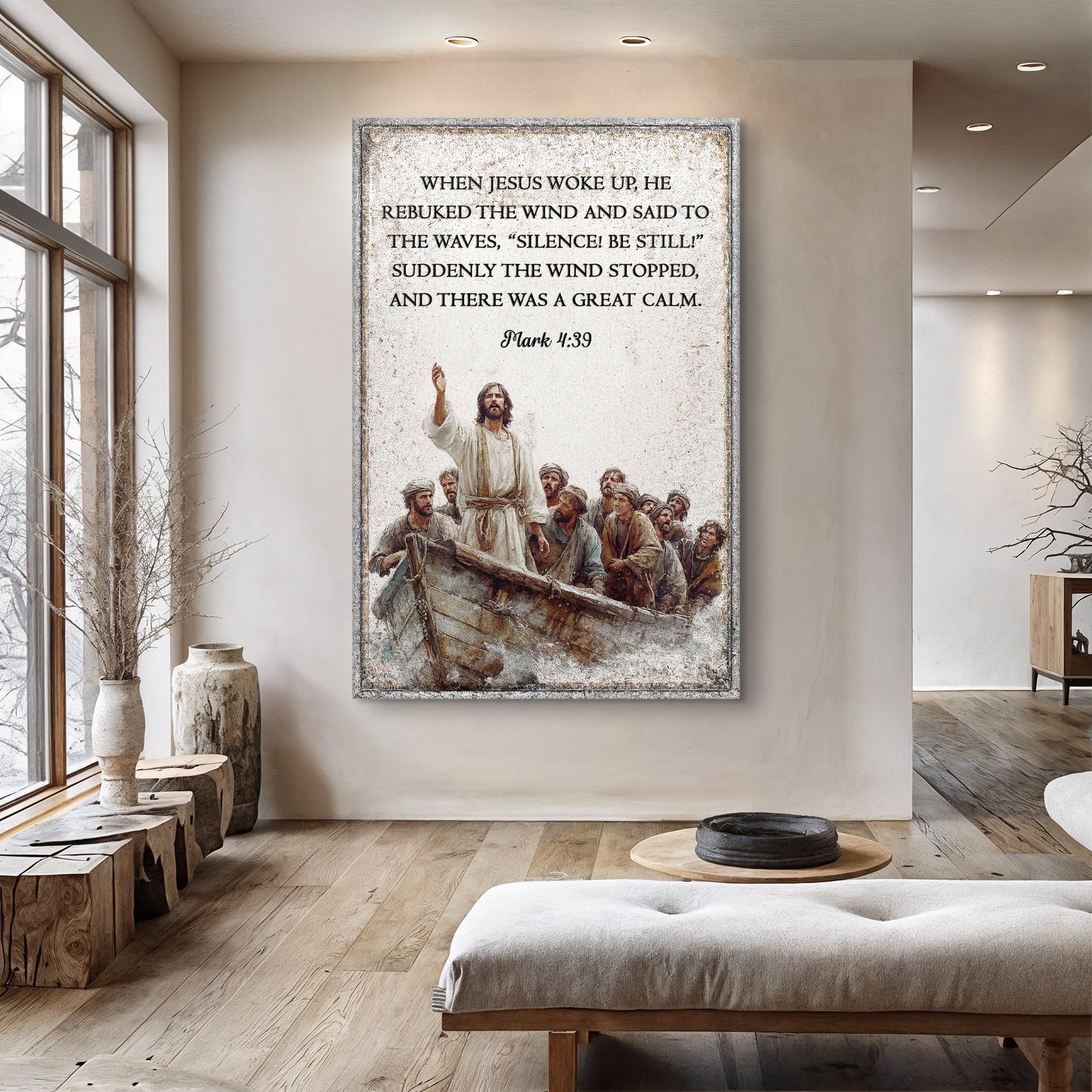 Mark 4:39 - The Great Calm Faith Sign