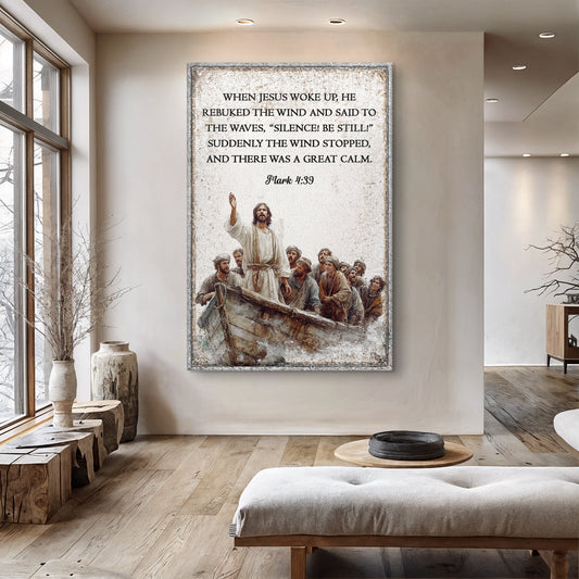 Mark 4:39 - The Great Calm Faith Sign