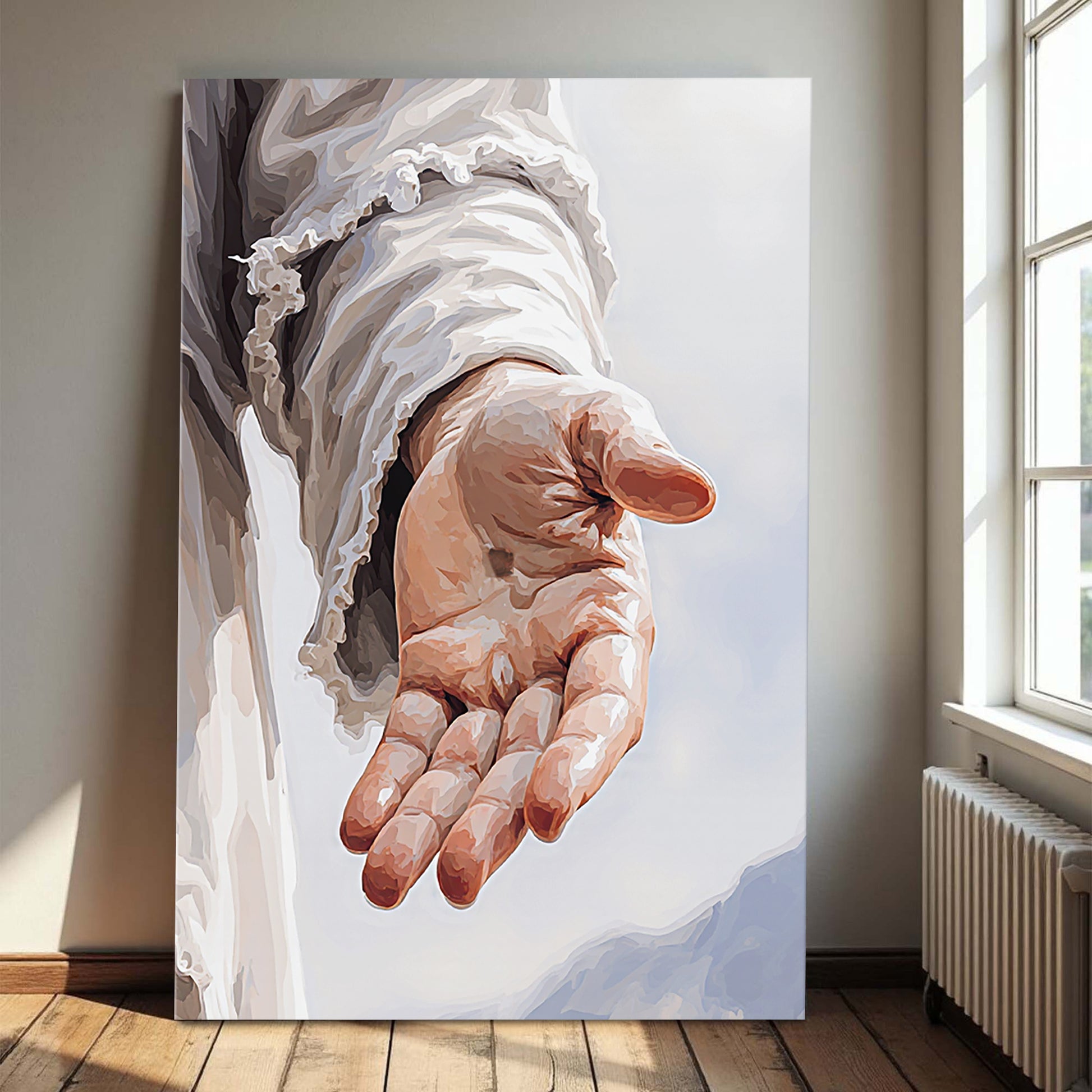 The Hand Of Jesus Wall Art II