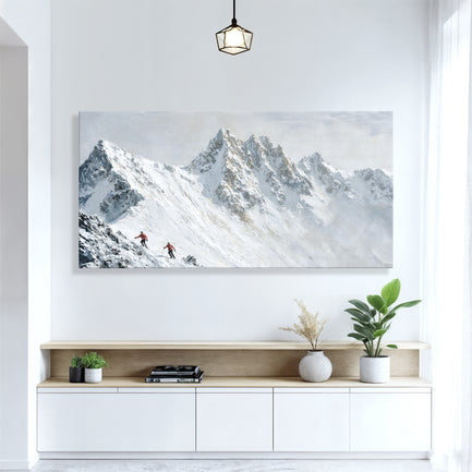 Pastel Mountain Art Wall Art