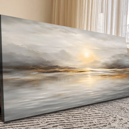 Golden Horizon Abstract