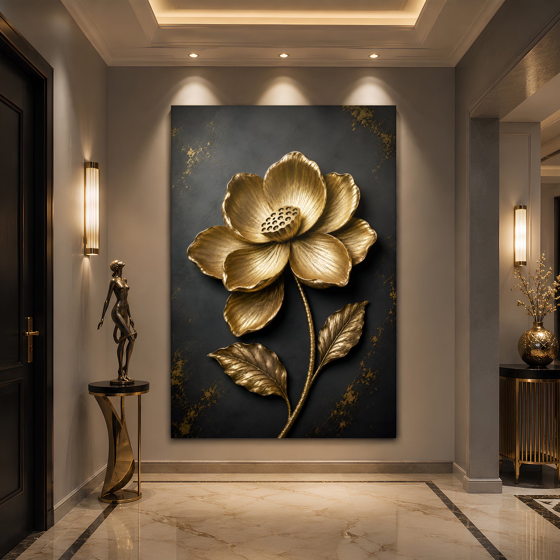 Golden Lotus Noir