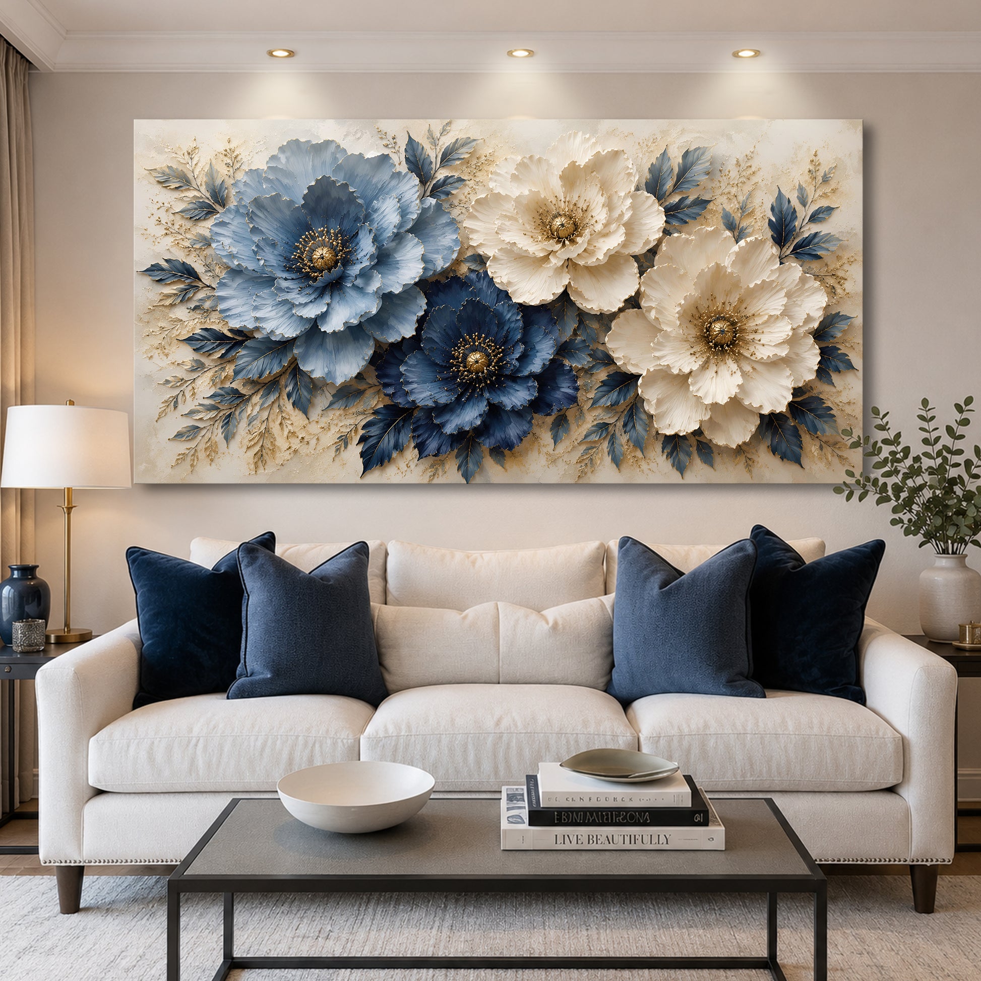 Sapphire Blooms