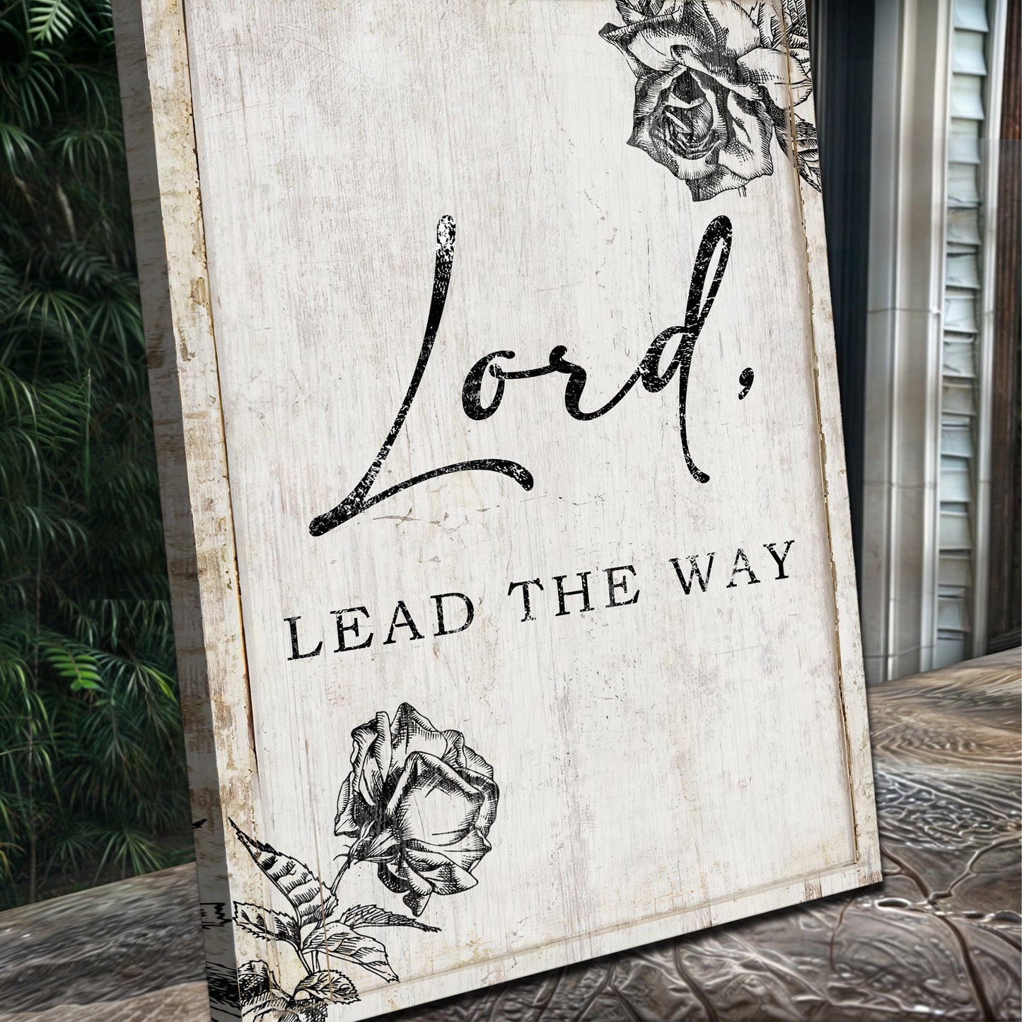 Lord Lead The Way Faith Sign