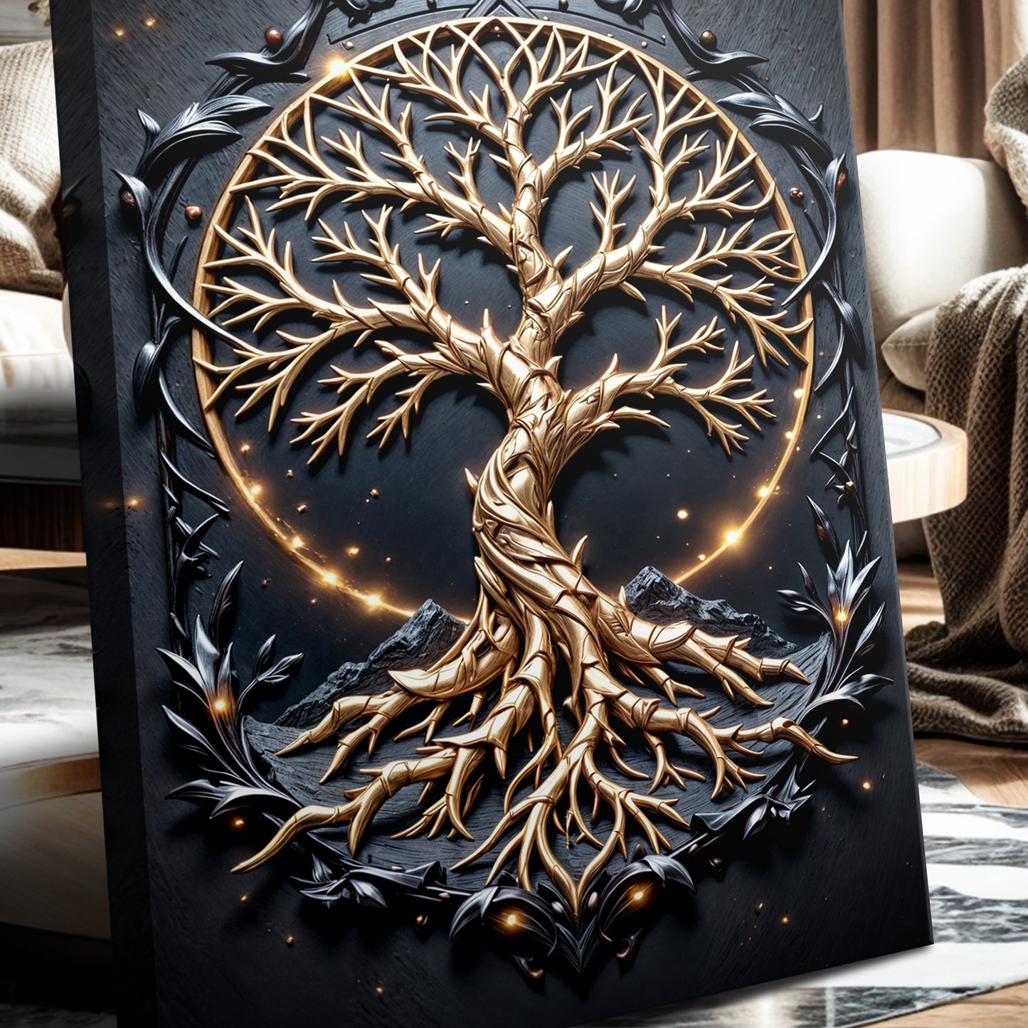 3D Celtic Tree of Life Wall Art II