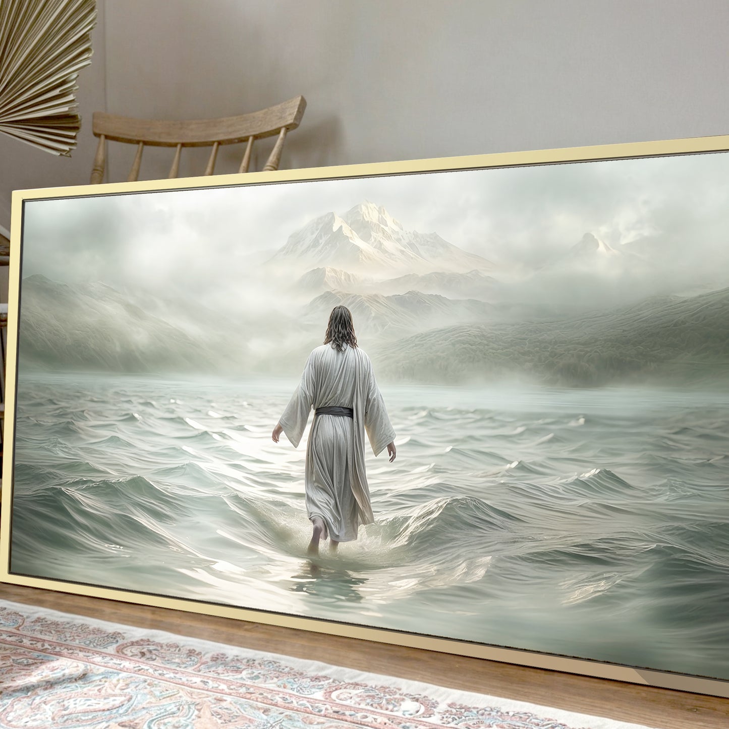 Walking on Water - Faith Wall Art VIII