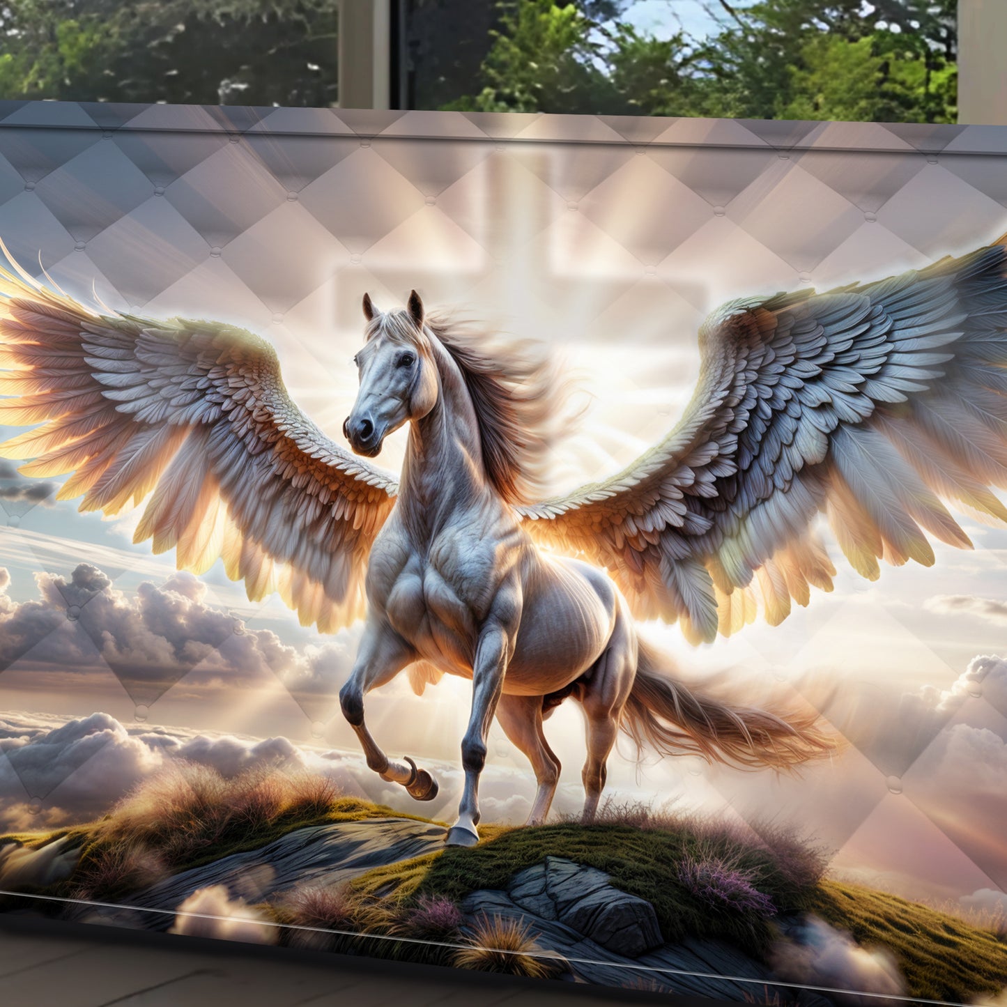 3D Horse Faith Wall Art VI