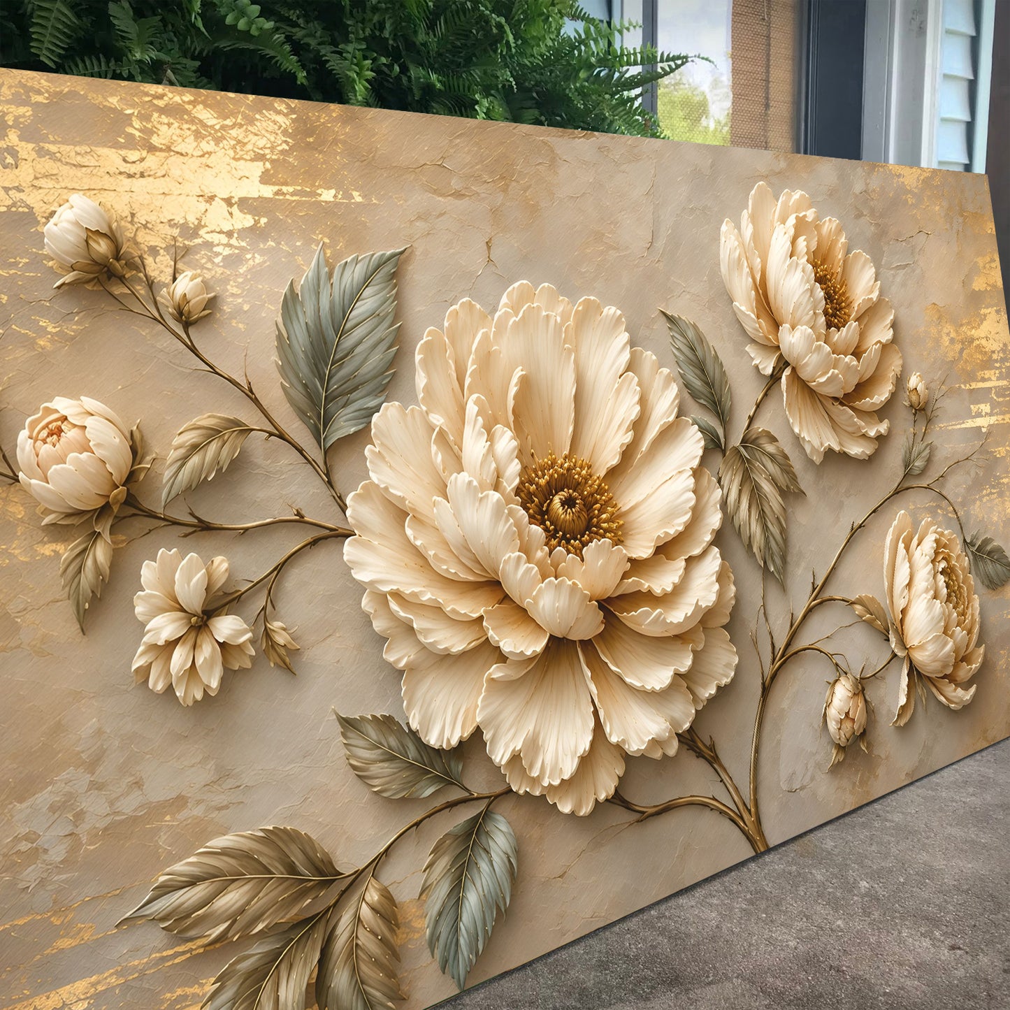 Gilded Peony