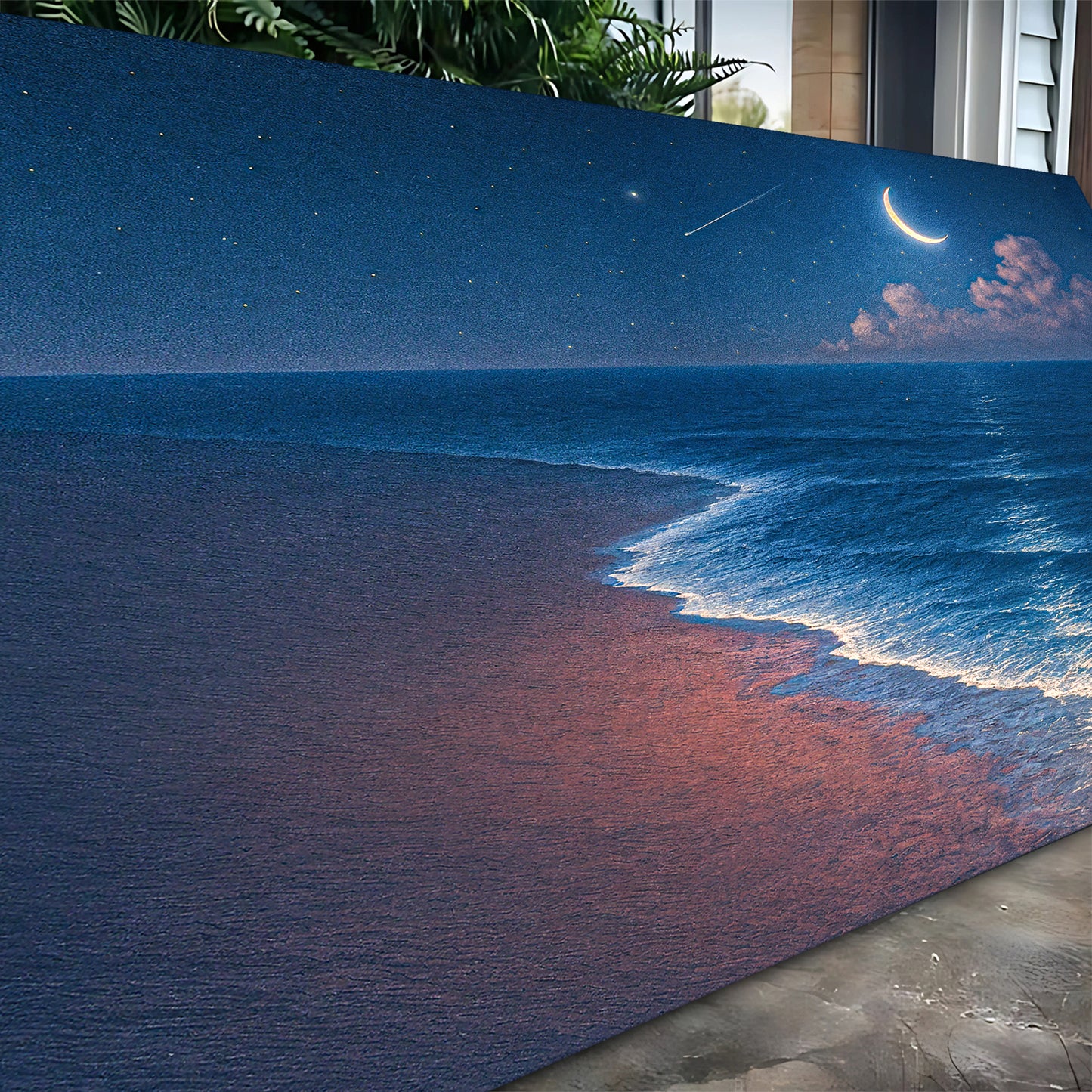 Beach Shoreline Coastal Wall Art V