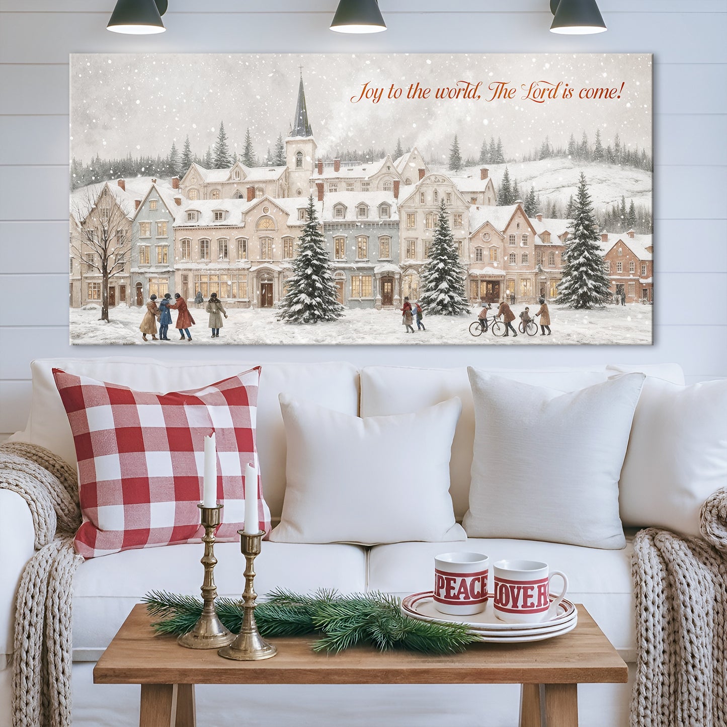 Joy To the World Christmas Wall Sign