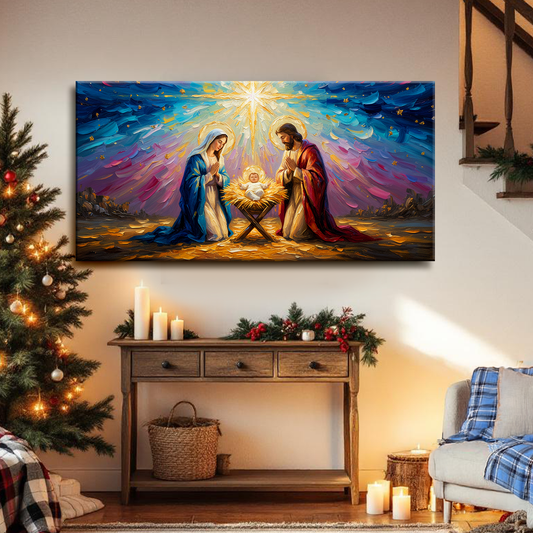 The Holy Night Christmas Wall Art