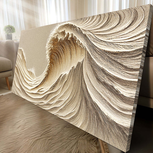 Beige Minimalist Wall Art III