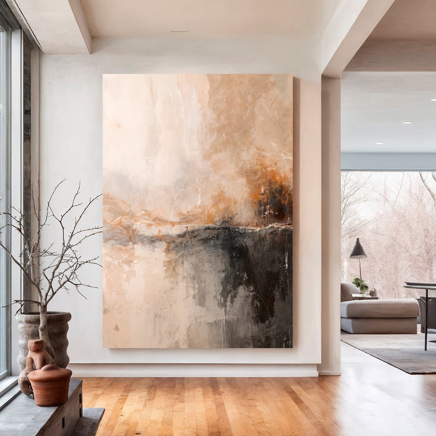 Soothing Pastel Texture Wall Art