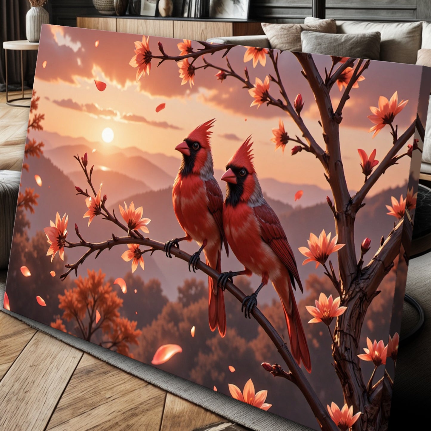 3D Cardinals Wall Art III