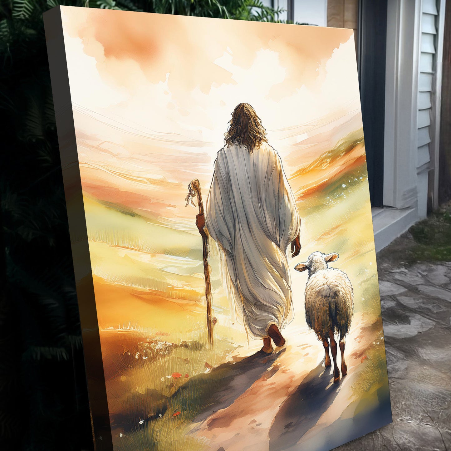 Parable Of The Lost Sheep Faith Wall Art