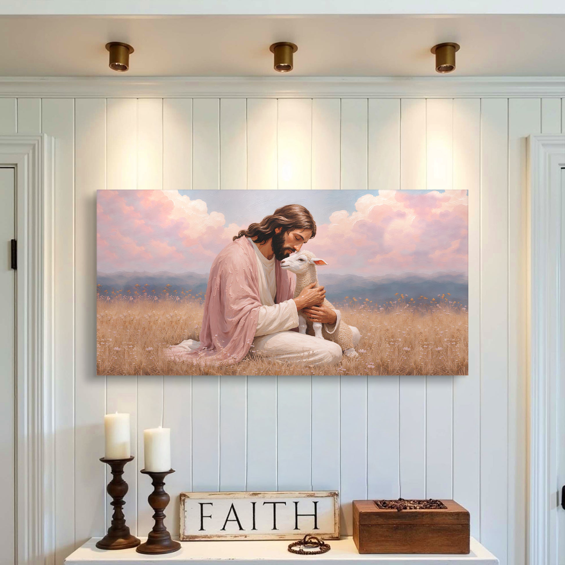 A Loving Shepherd Wall Art