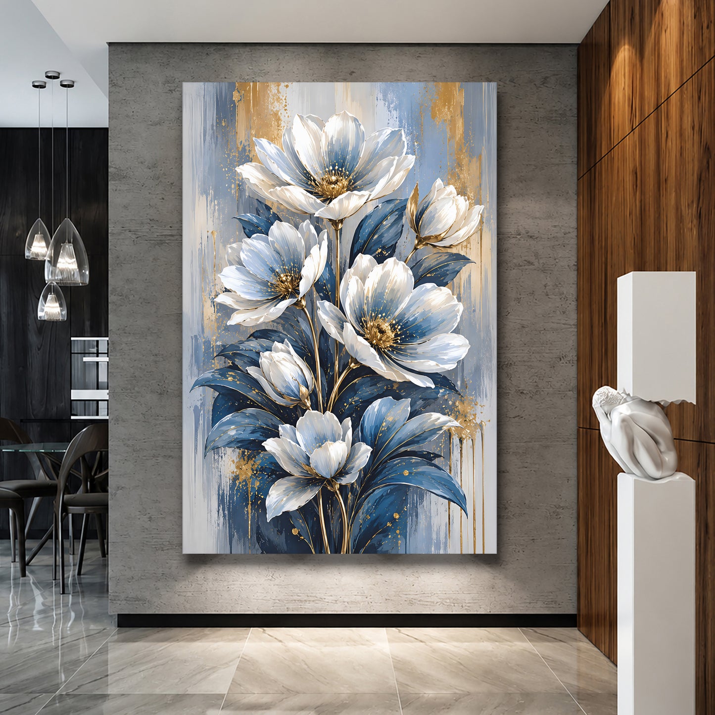 Blue Floral