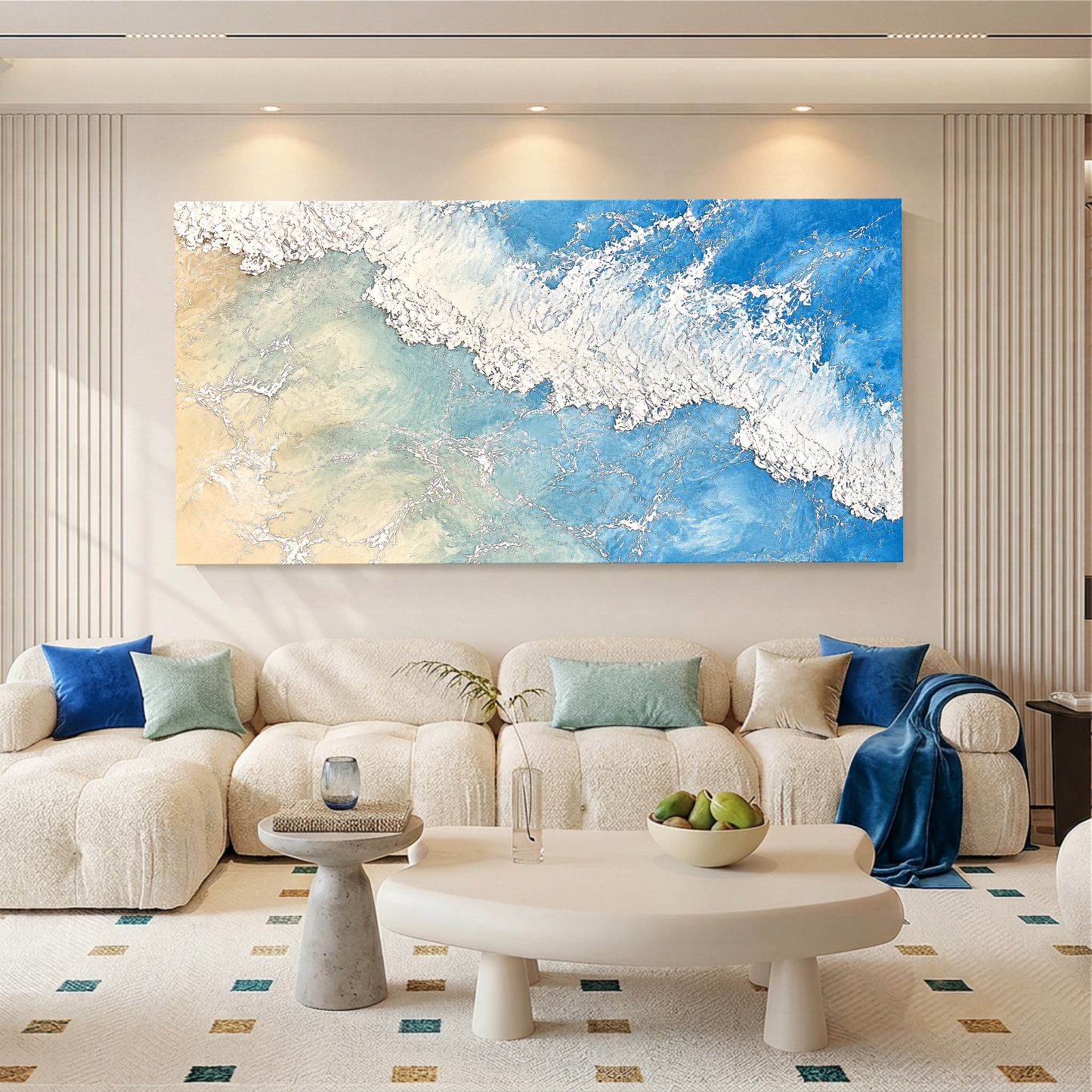 Coastal Horizon Abstract
