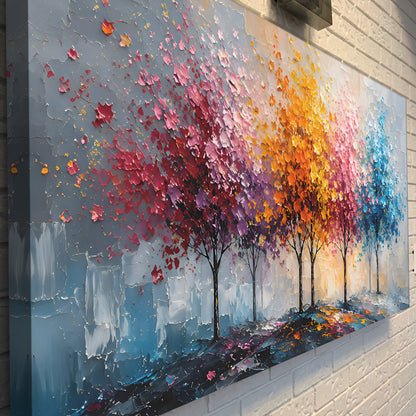 Ethereal Harmony Forest Wall Art