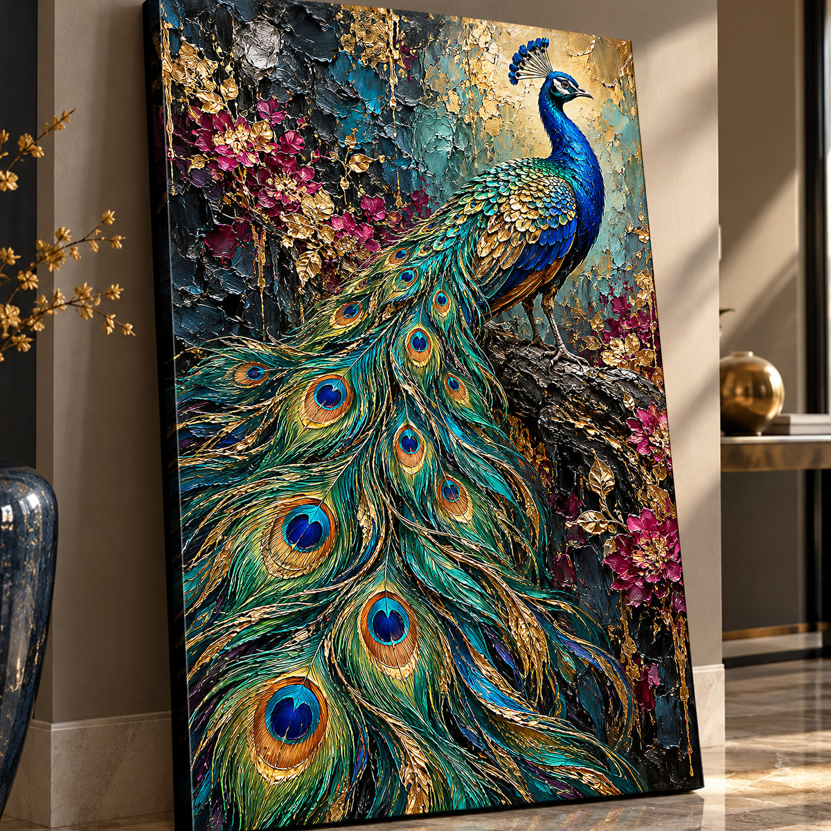 Peacock Abstract