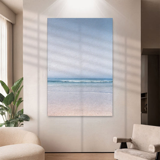 Silent Beach Horizon Wall Art