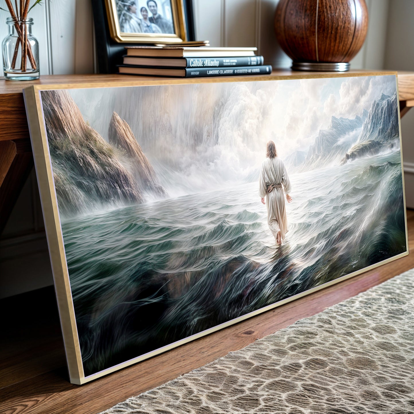 Walking on Water - Faith Wall Art VII