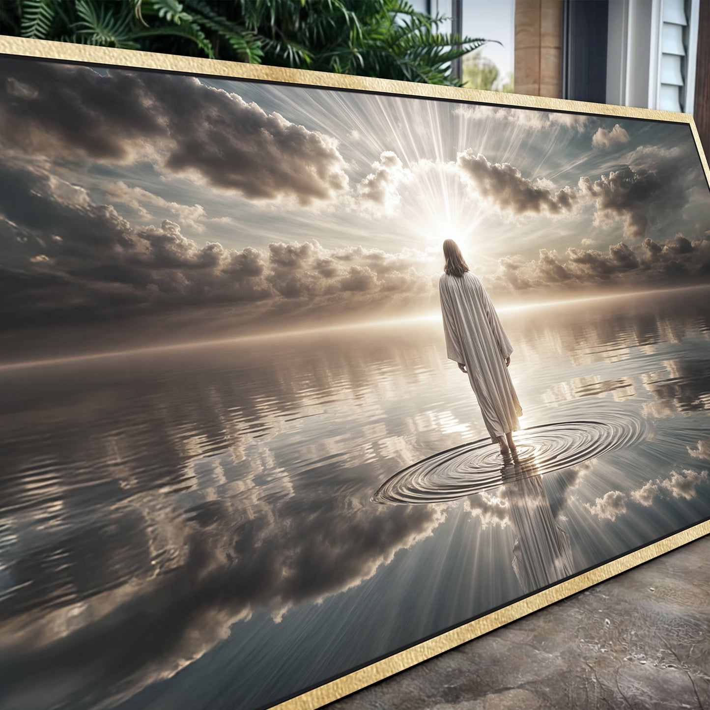 Walking on Water - Faith Wall Art III