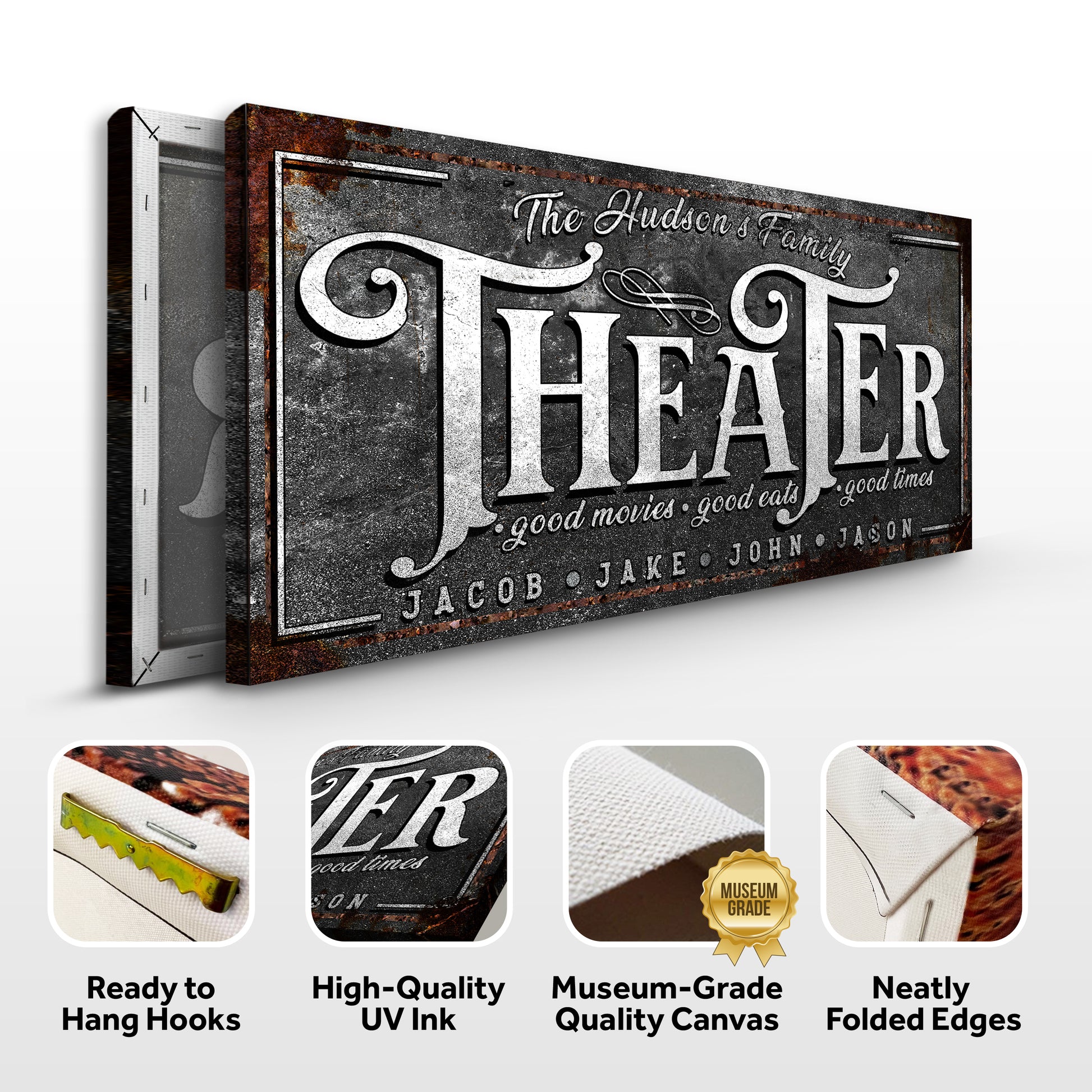 Theater Sign V Specs - Image by Tailored Canvases