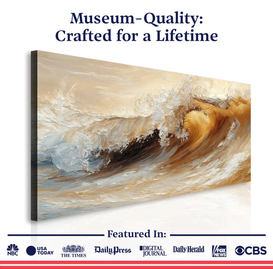 Ocean Wave Seascape Wall Art III