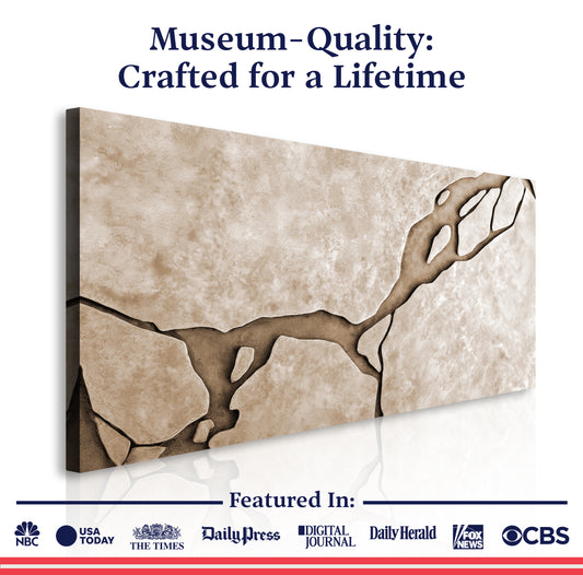 Muddy Abstract Wall Art