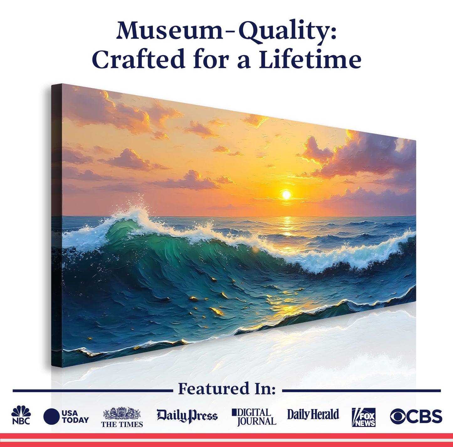 Waterscape Abstract Wall Art XII