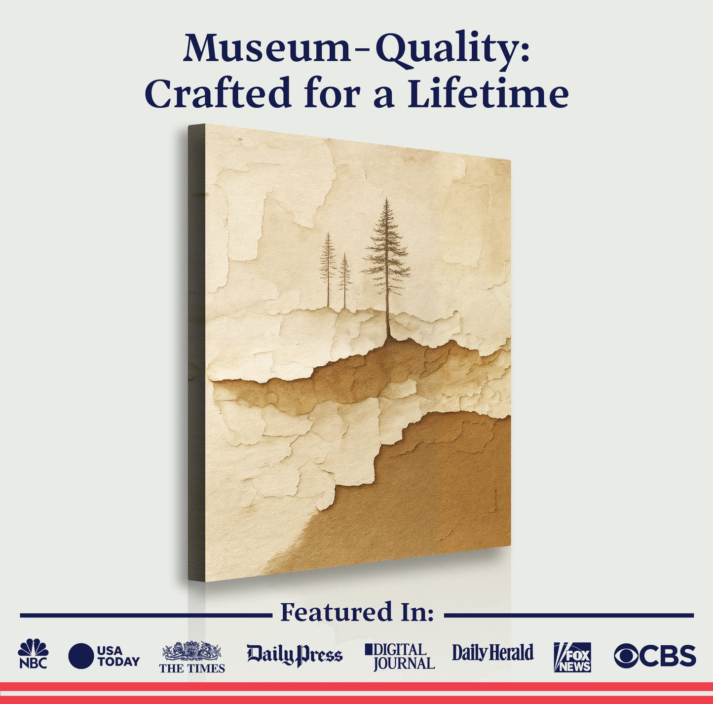 Wabi Sabi Pines Wall Art