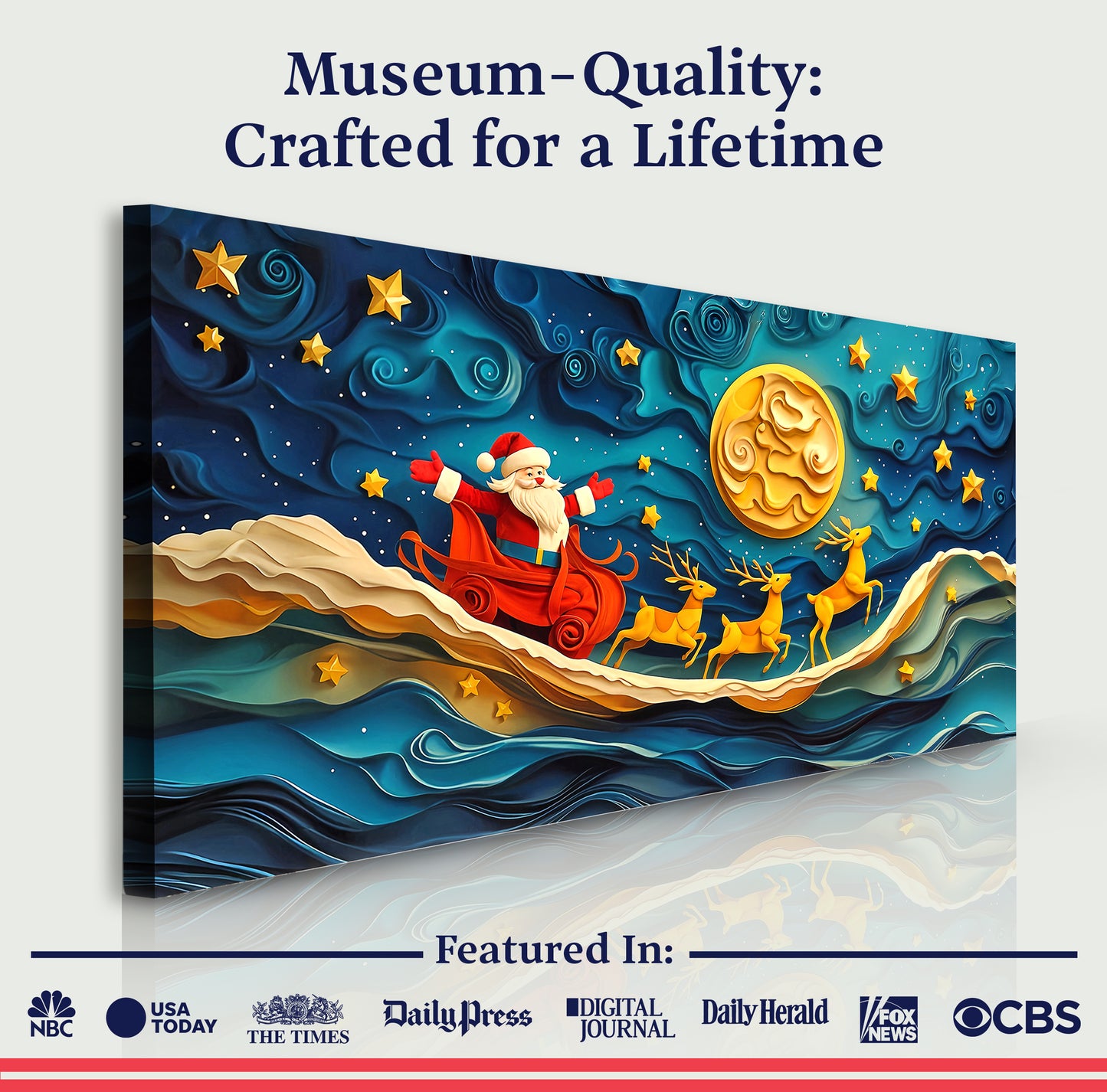 Winter Majesty Christmas Wall Art