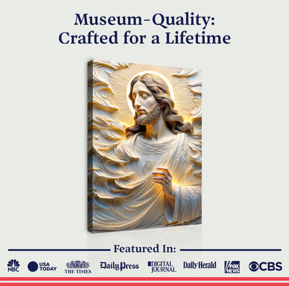 Faith Over Fear, Sacred Serenity Faith Wall Art