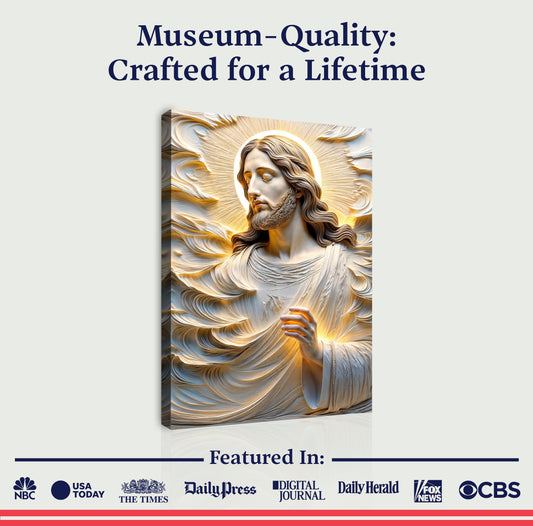 Faith Over Fear, Sacred Serenity Faith Wall Art