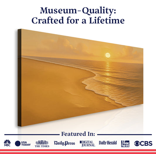 Beach Shoreline Coastal Wall Art X