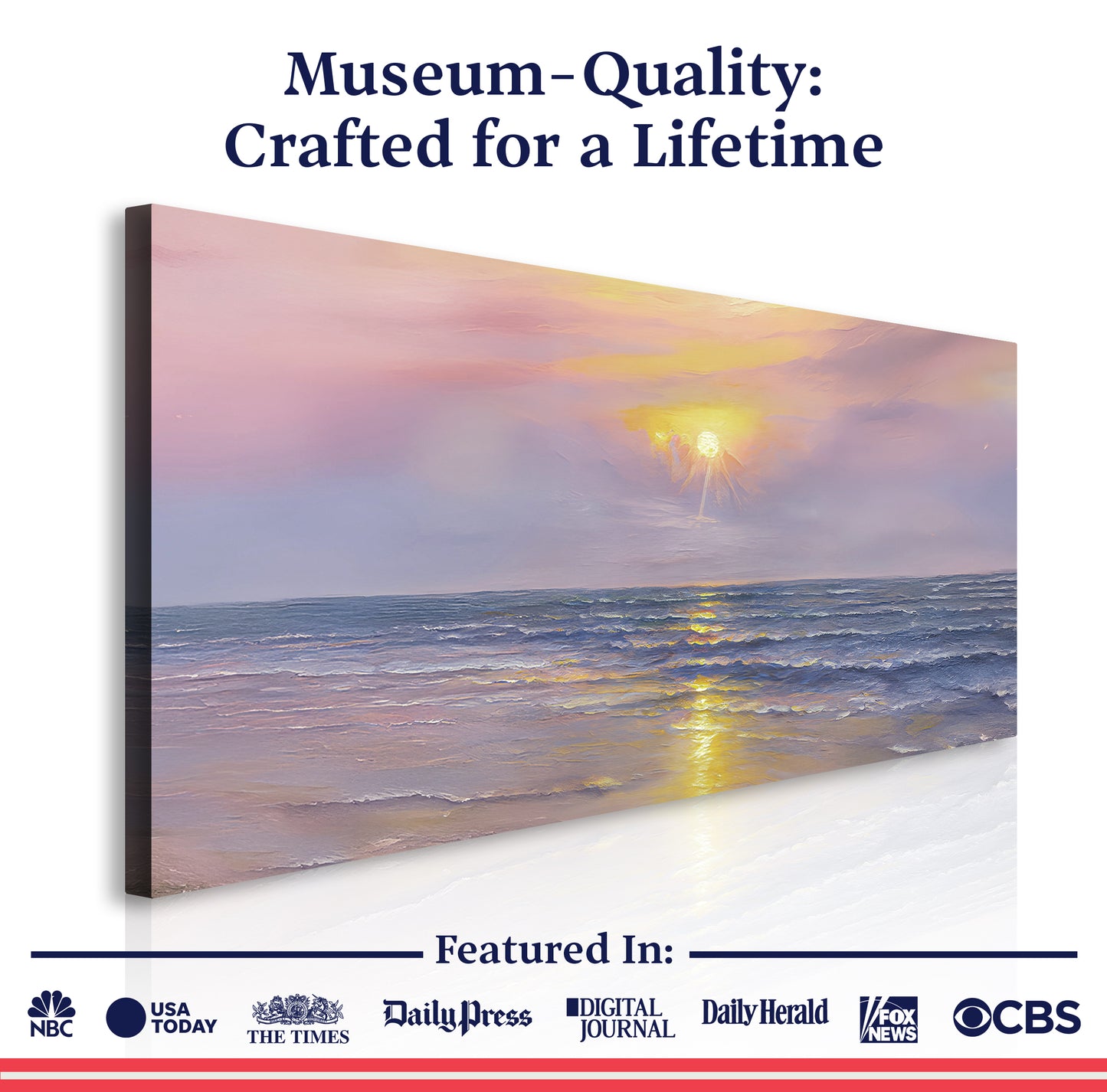 Purple Skies Beach Wall Art II