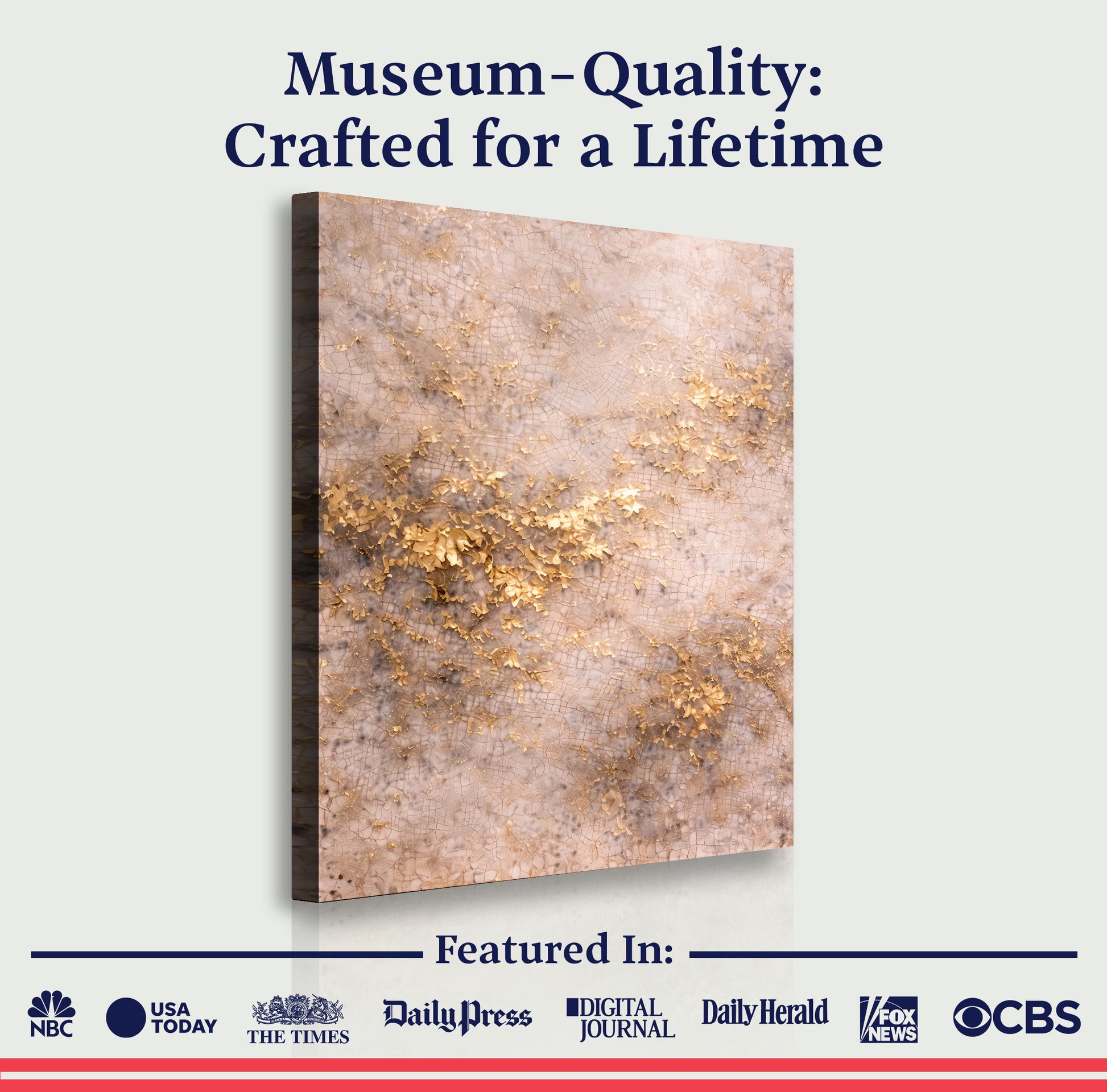 Venetian Plaster Abstract Wall Art