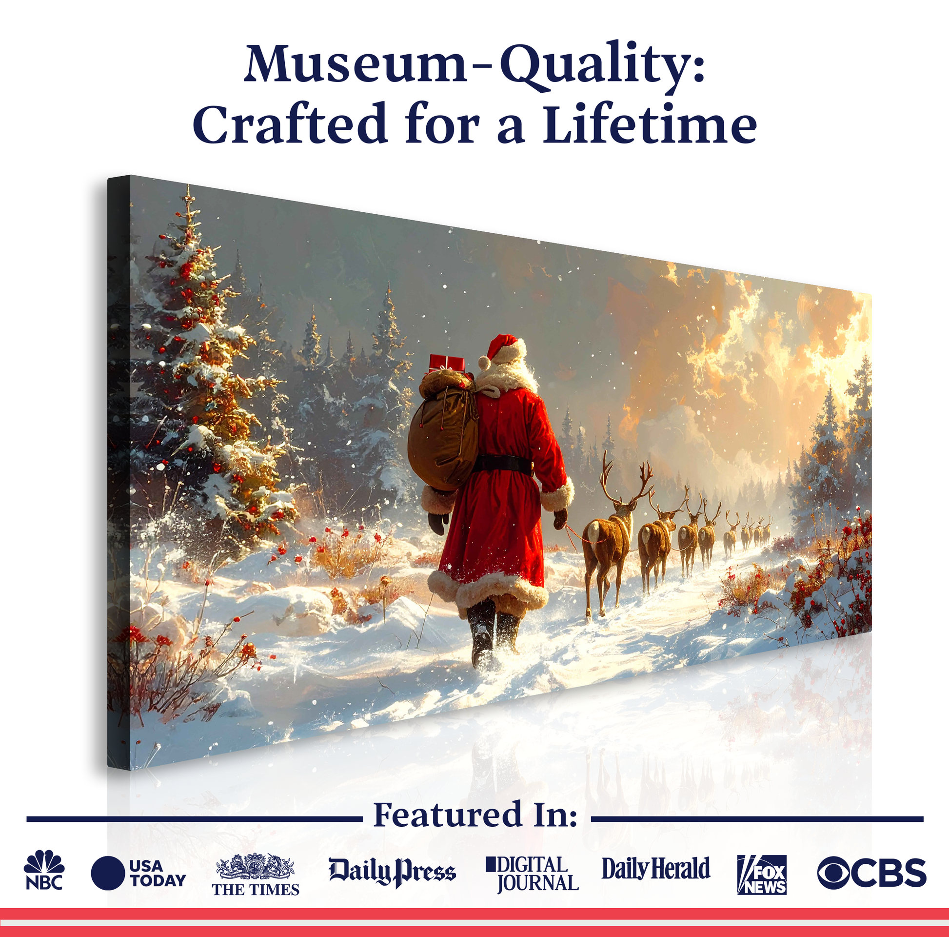 Winter Wander Christmas Wall Art