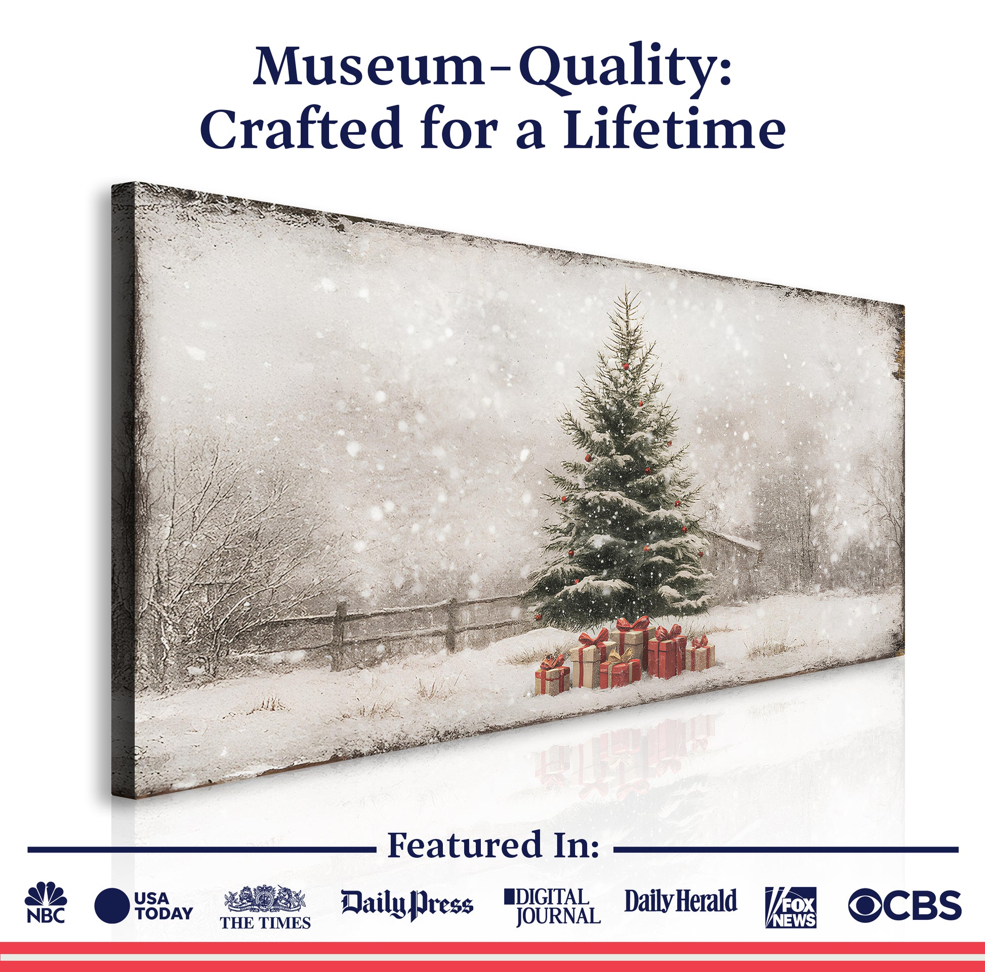 Christmas Tree Christmas Wall Art