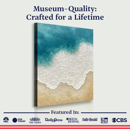 Pastel Waves Abstract Wall Art