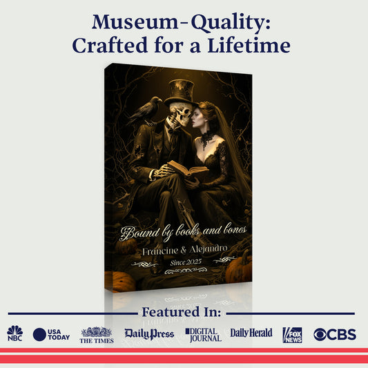 Book Lovers Halloween Wall Sign