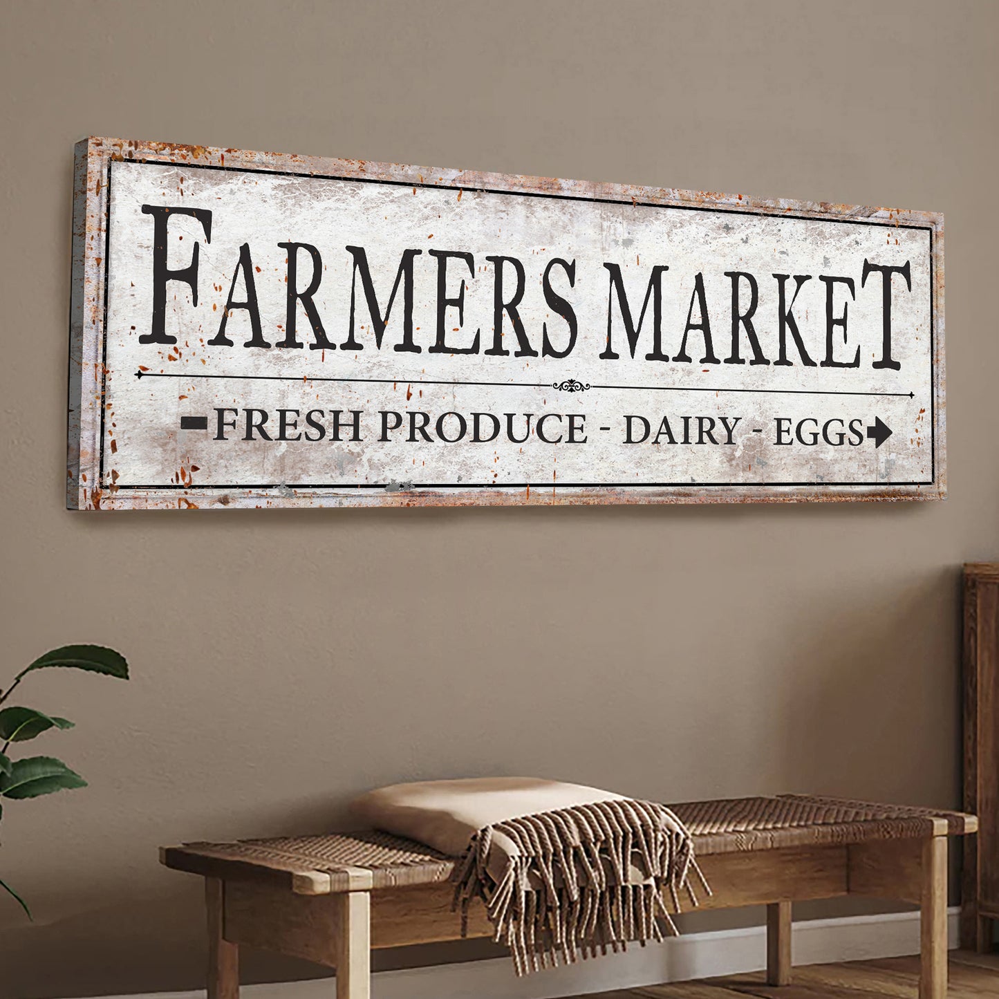 Farmers Market Sign III