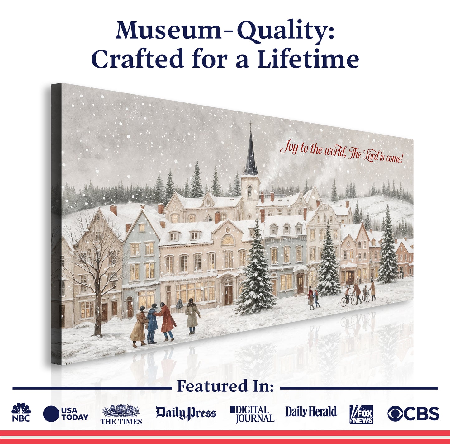 Joy To the World Christmas Wall Sign