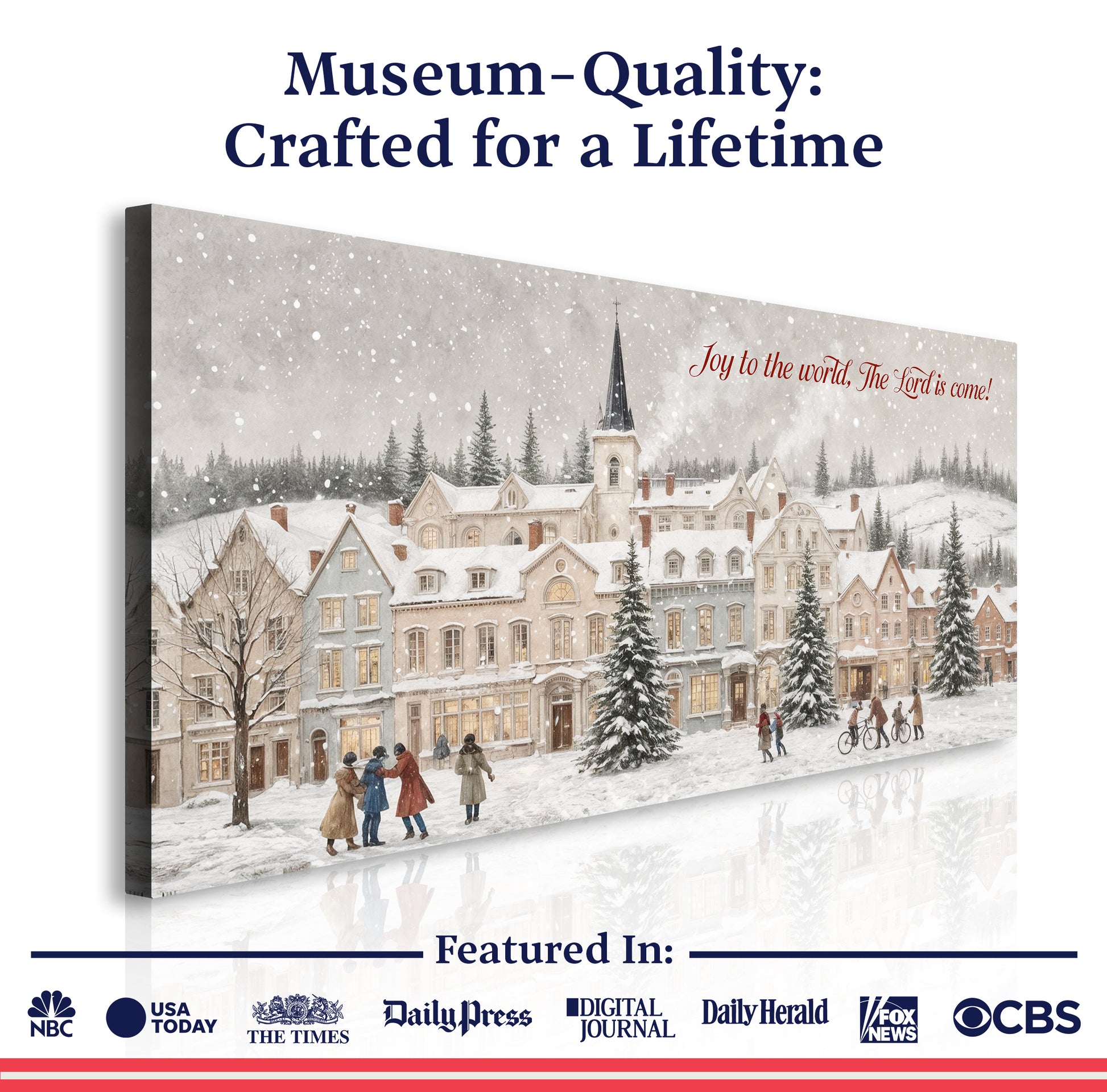 Joy To the World Christmas Wall Sign