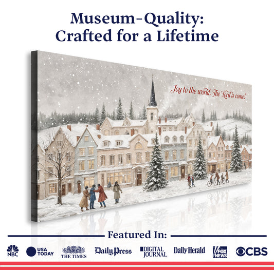 Joy To the World Christmas Wall Sign