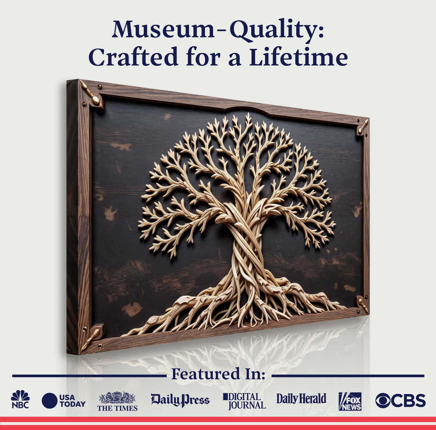 3D Celtic Tree of Life Wall Art III