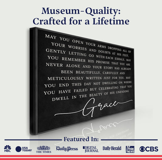 Unending Grace Faith Sign