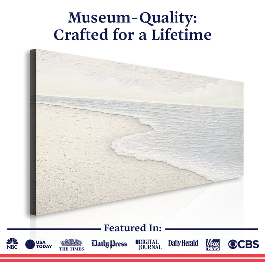 Beach Shoreline Coastal Wall Art XII