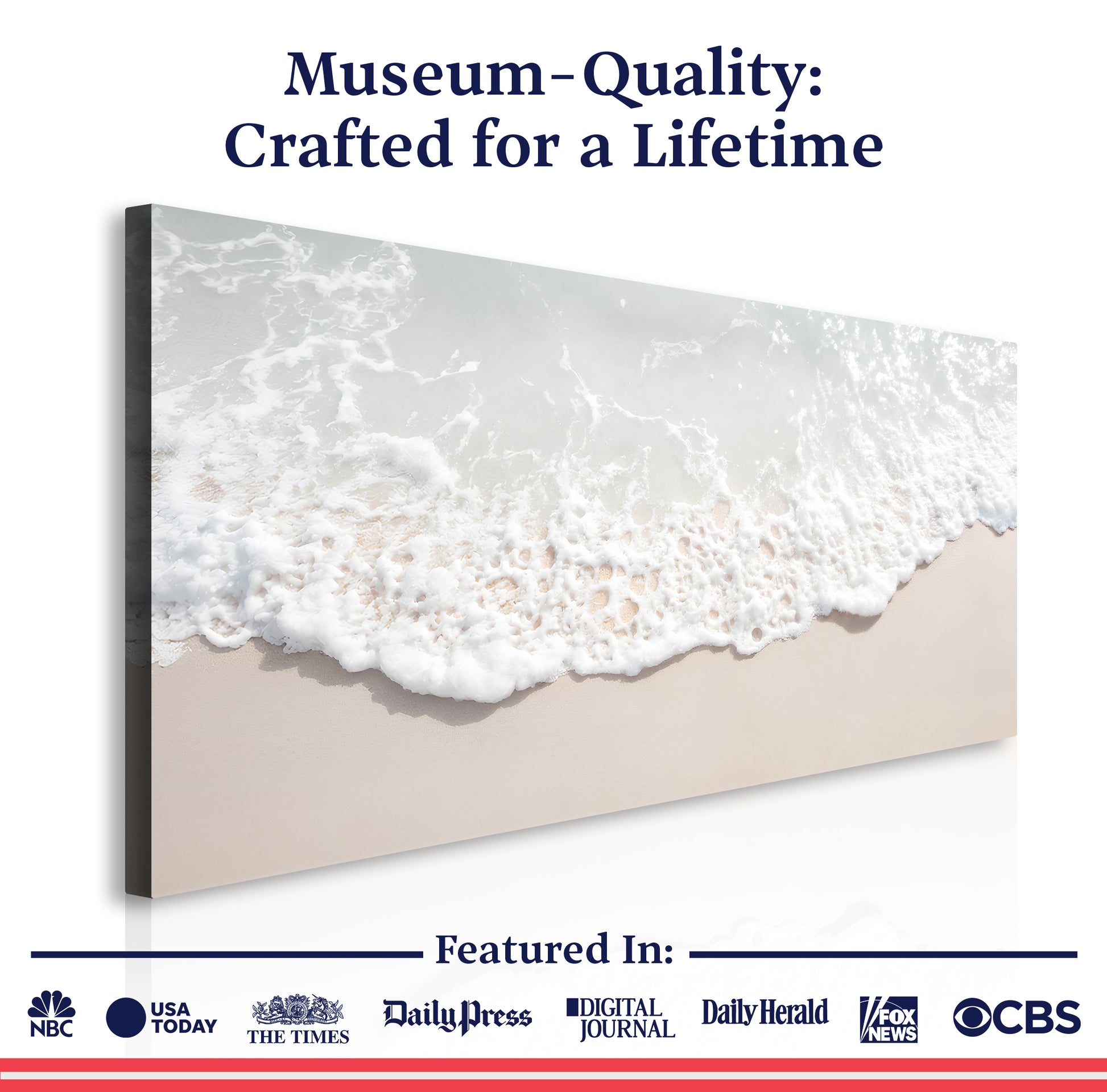 Sandy Waves Wall Art